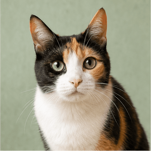 Miso, a Calico available for adoption